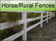 pvc horse fence